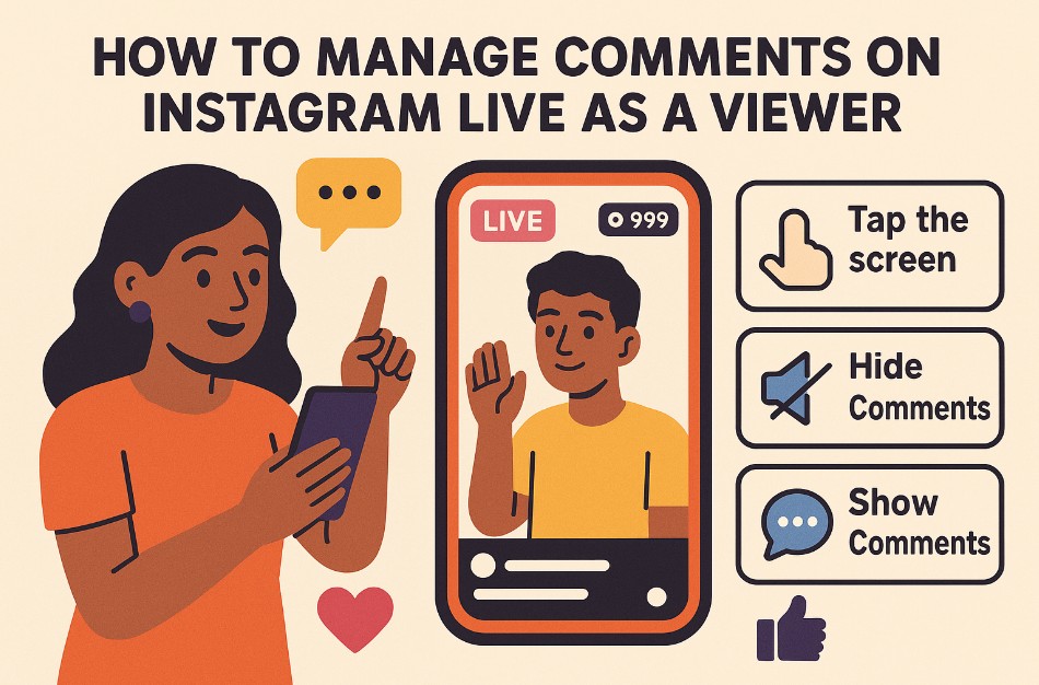 How to Manage Comments on Instagram Live as a Viewer