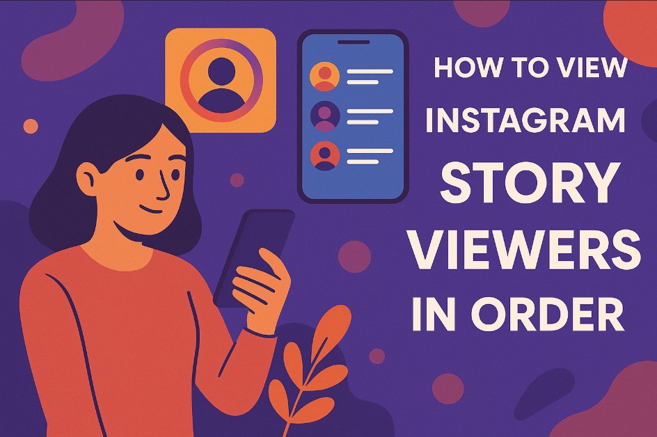 How to view Instagram story viewers in order